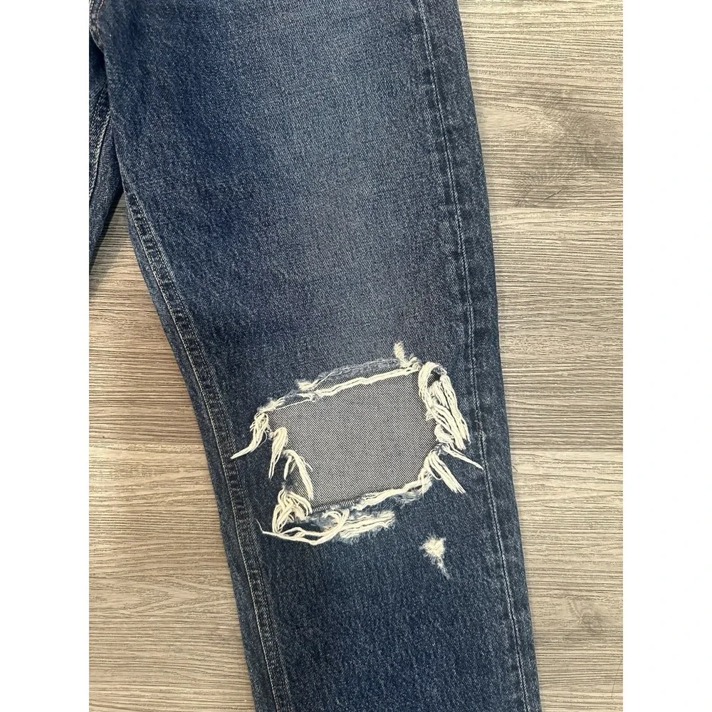 Agolde‎ 90's loose fit~psyche~size27 professionally hemmed~high rise~distressed